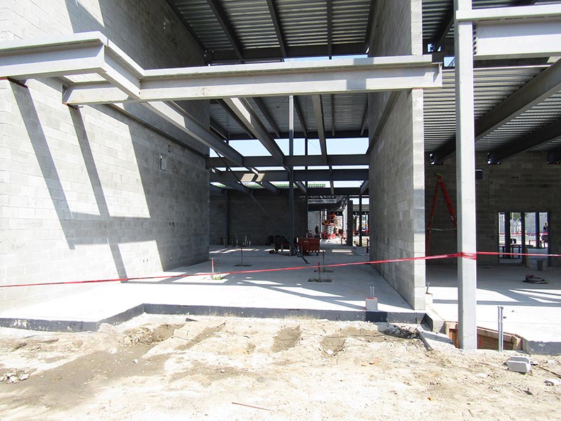 Area D Steel Erection