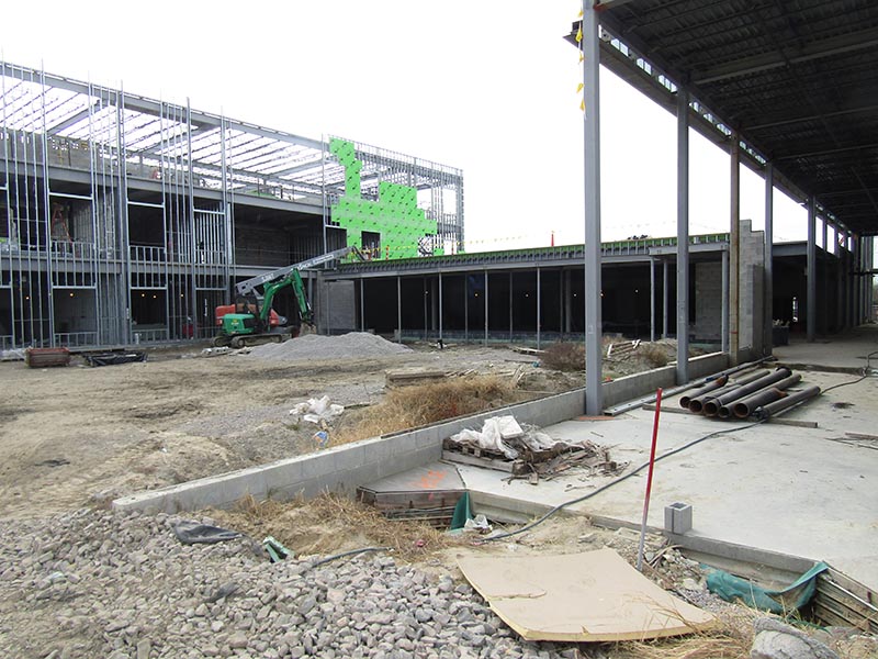 Construction photo, see caption