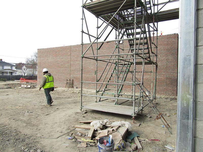 Construction photo, see caption