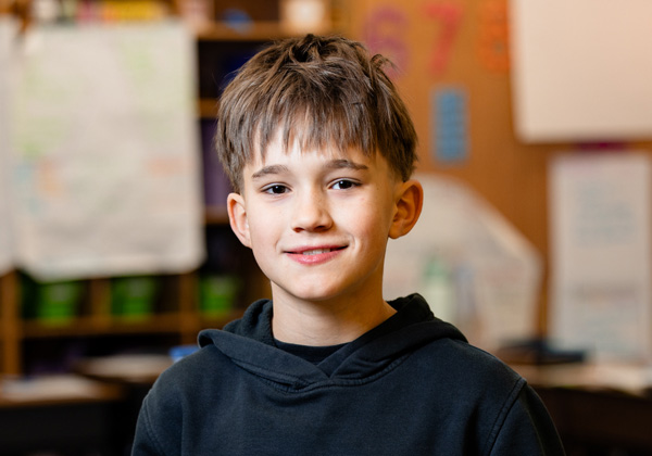 Richneck Elementary School 4th Grader Giovanni Gonzalez