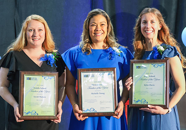 NNPS honors 2025-2026 Teachers of the Year